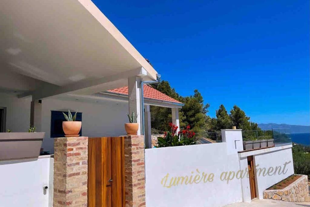 Seaview Pool Apartment-Lumiere, Island Hvar-Gdinj Экстерьер фото