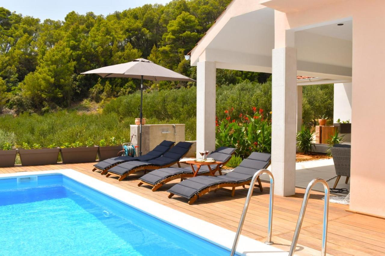 Seaview Pool Apartment-Lumiere, Island Hvar-Gdinj Экстерьер фото